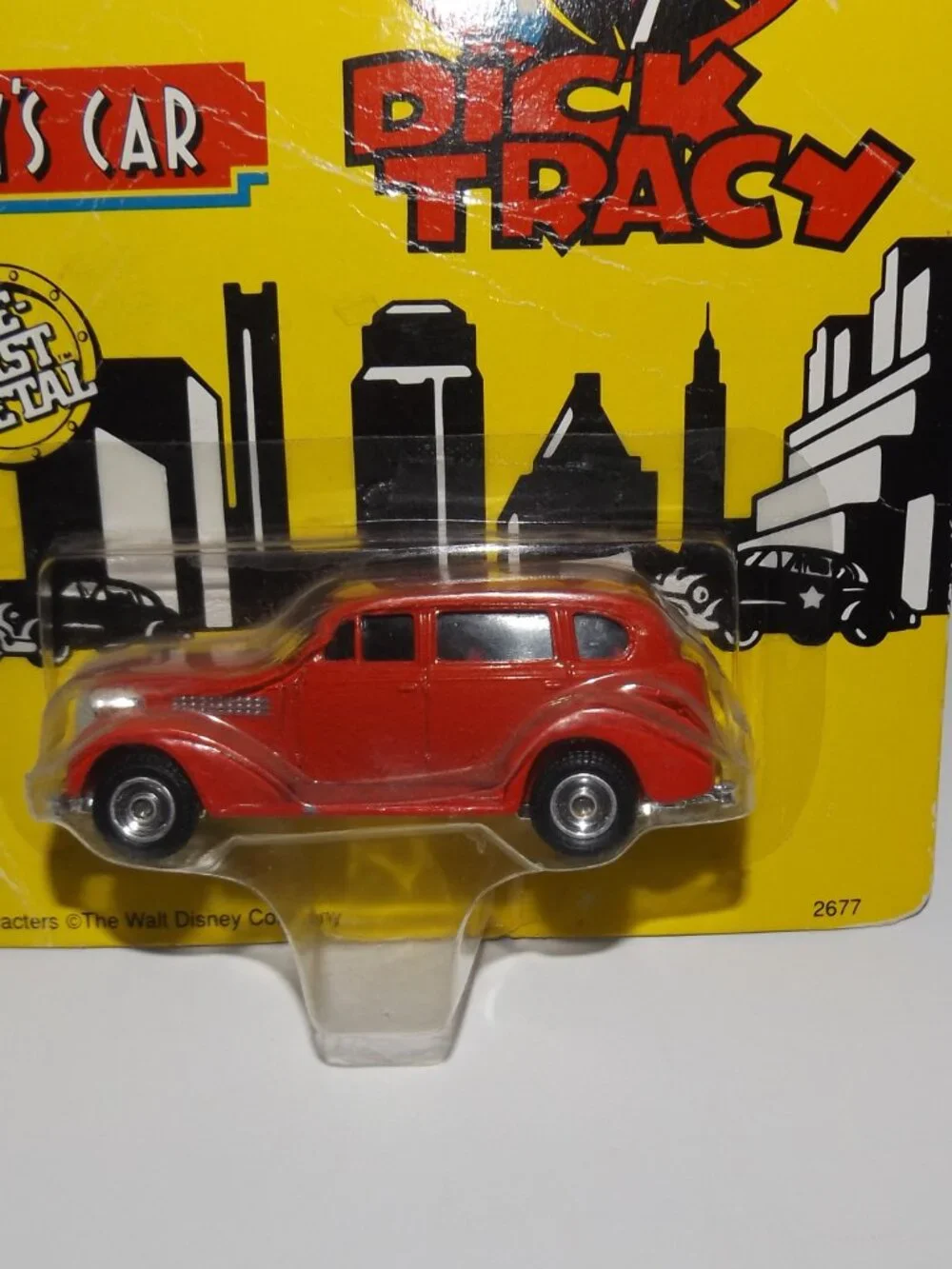 2 - 1990 Ertl Walt Disney Dick Tracy 1:64 Die Cast Metal Cars New Other Sealed